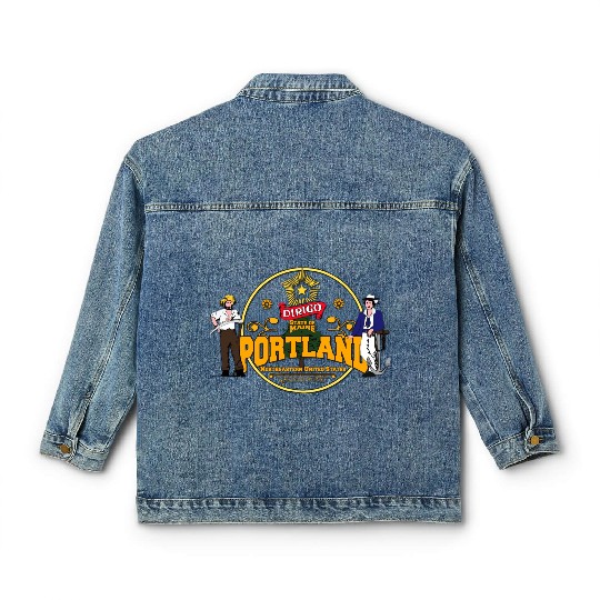 Portland - State of Maine Classic Women's Denim Jackets