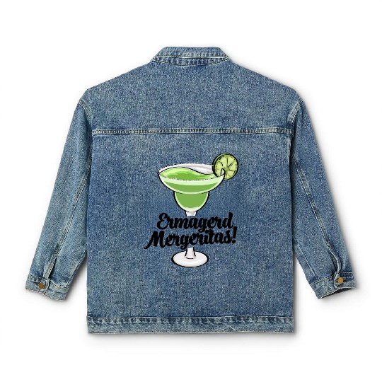 Ermagerd Margarita Classic Women's Denim Jackets