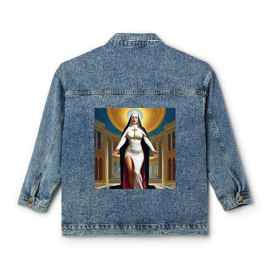 Holy Ghost Classic Women's Denim Jackets