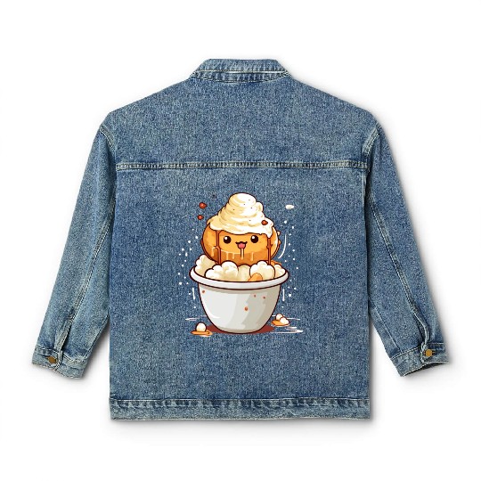 Takoyaki Lover Classic Women's Denim Jackets