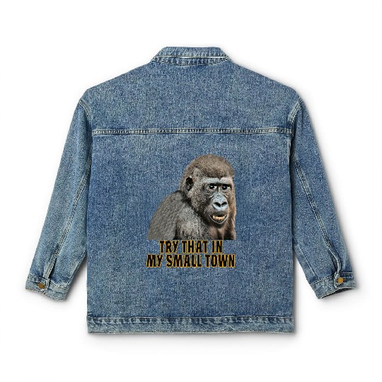 Small Town Ape Classic Women's Denim Jackets