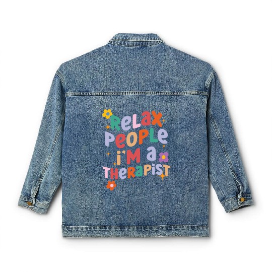 Psychologist Psychology Psychiatrist Mental Health Classic Women's Denim Jackets