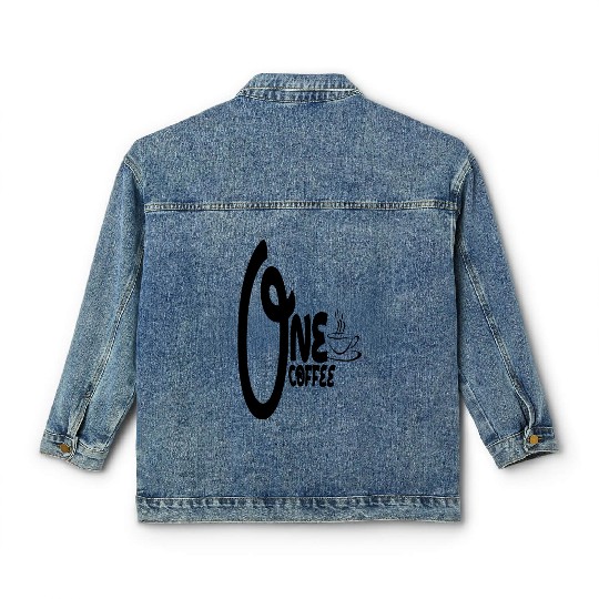 A Classic Women's Denim Jackets for the single coffee lover