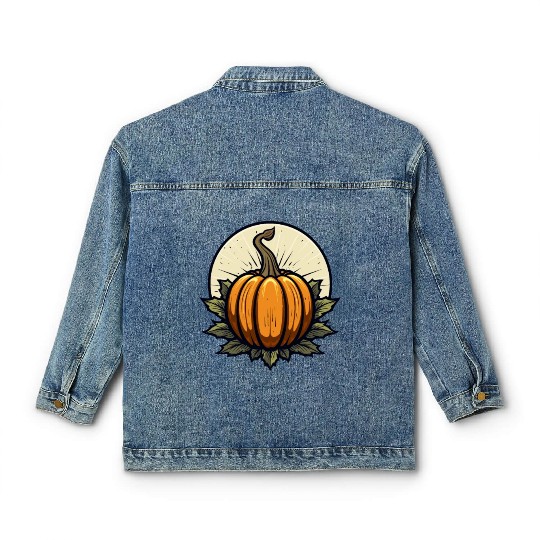 Pumpkin Spice and Everything Nice: Thanksgiving Classic Women's Denim Jackets