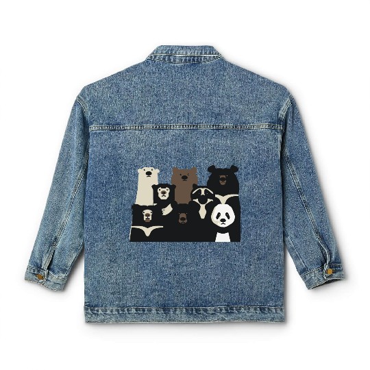 Bears of the world Classic Women's Denim Jackets