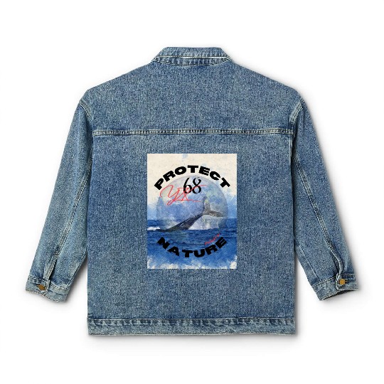 protect nature Classic Women's Denim Jackets
