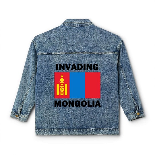 Invading Mongolia Classic Women's Denim Jackets