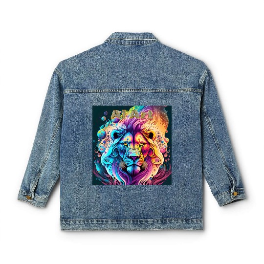 Ai Lion Classic Women's Denim Jackets