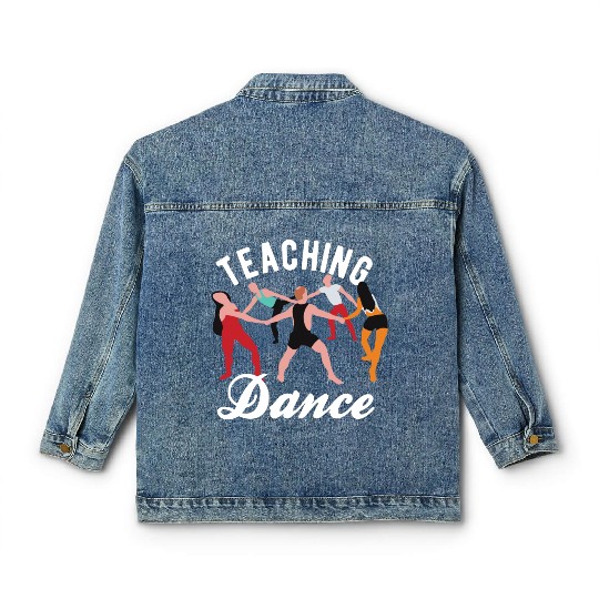 Dance Teacher Teaching Dance Classic Women's Denim Jackets