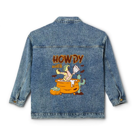 Howdy Witch Classic Women's Denim Jackets