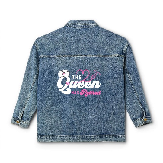 The Queen Retired nurse Classic Women's Denim Jackets