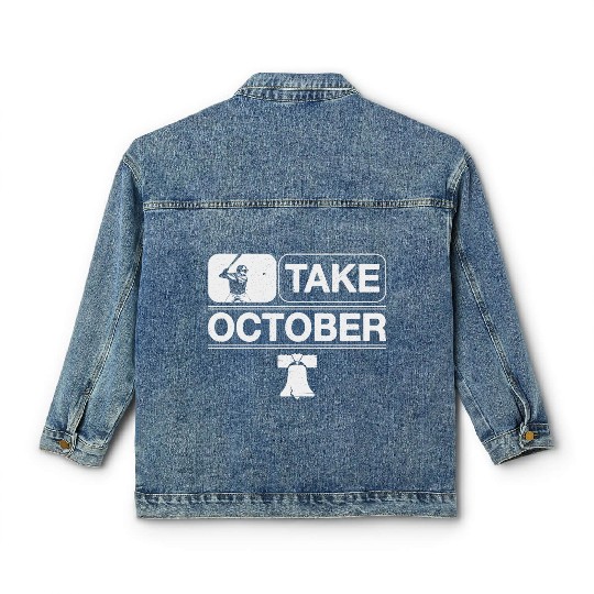 Philadelphia Take October Philly Classic Women's Denim Jackets