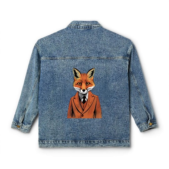 Fantastic Mr Fox Ash Classic Women's Denim Jackets