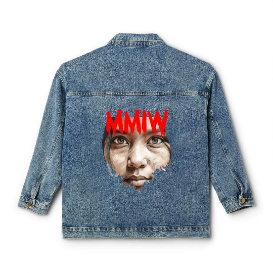 Missing Murdered Indigenous Women MMIW Classic Women's Denim Jackets