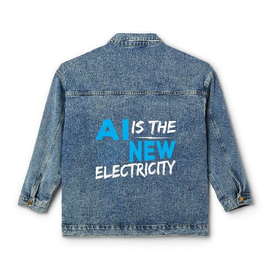 Robot Engineer Robotics Engineers AI Developer AI Classic Women's Denim Jackets
