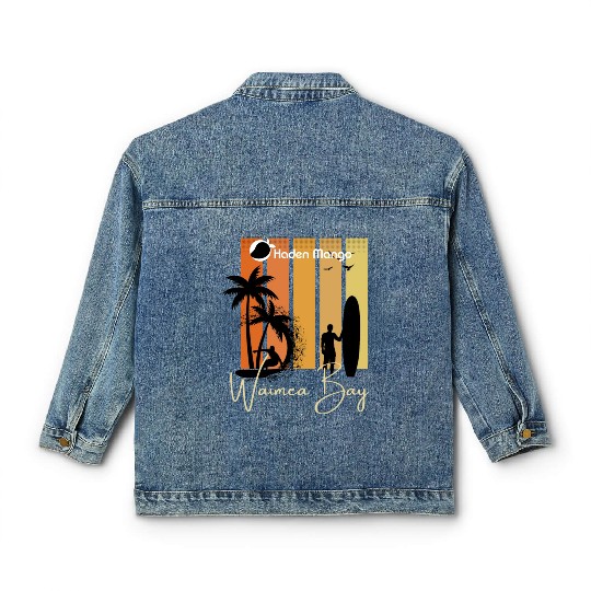 Waimea Bay Haden Mango Style Classic Women's Denim Jackets