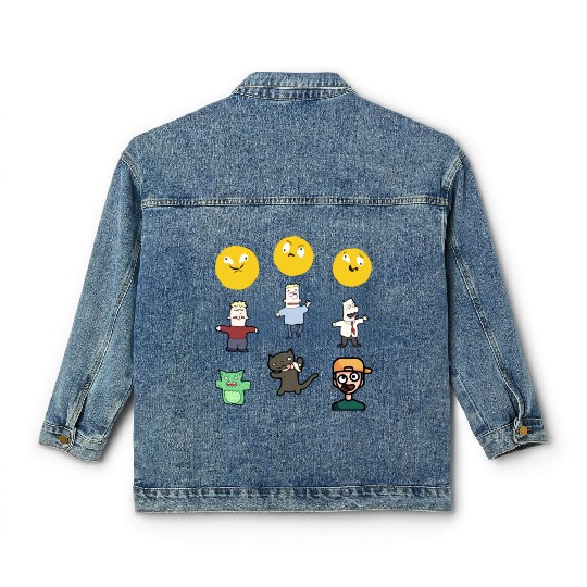 goofy ahh Classic Women's Denim Jackets