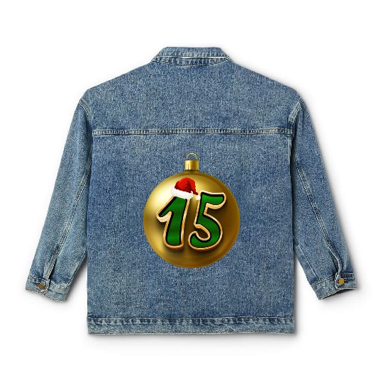 15th Wedding Celebration - Fifteenth Anniversary Classic Women's Denim Jackets