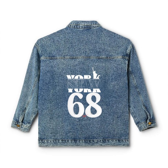New York statue of liberty Classic Women's Denim Jackets