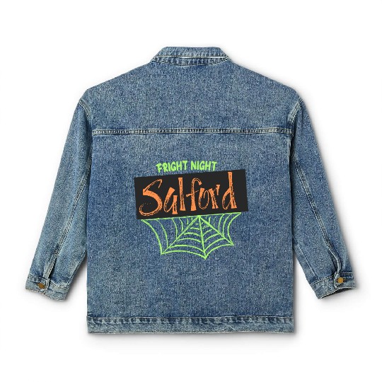Salford - Fright Night  D83C DF19 D83D DC7B Classic Women's Denim Jackets