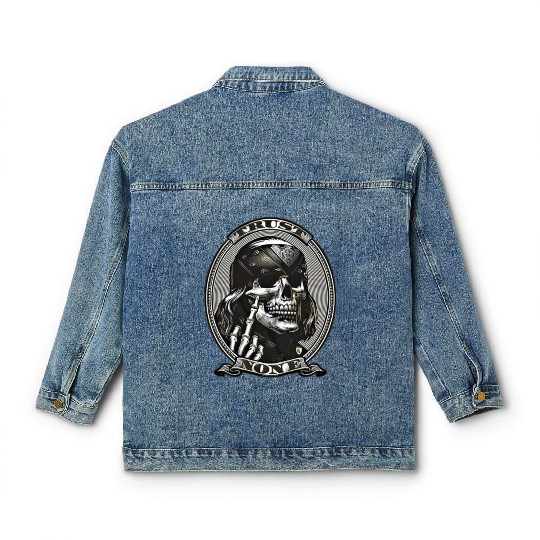 Stay focused and never give up Classic Women's Denim Jackets