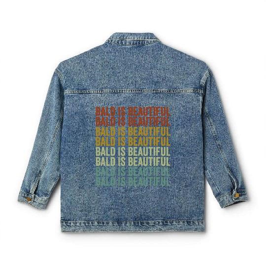 Bald Is Beautiful Classic Women's Denim Jackets