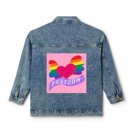 Love Freedom Classic Women's Denim Jackets