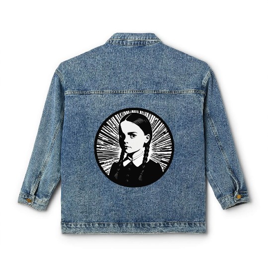 Wednesday Addams Classic Women's Denim Jackets