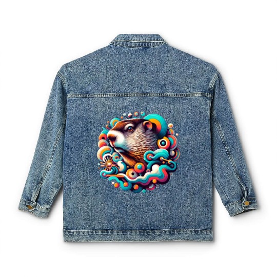 Groundhog Day 2024 Enthusiast February 2nd Classic Women's Denim Jackets