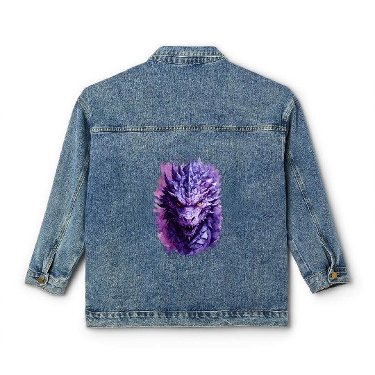 Purple Dragon Classic Women's Denim Jackets