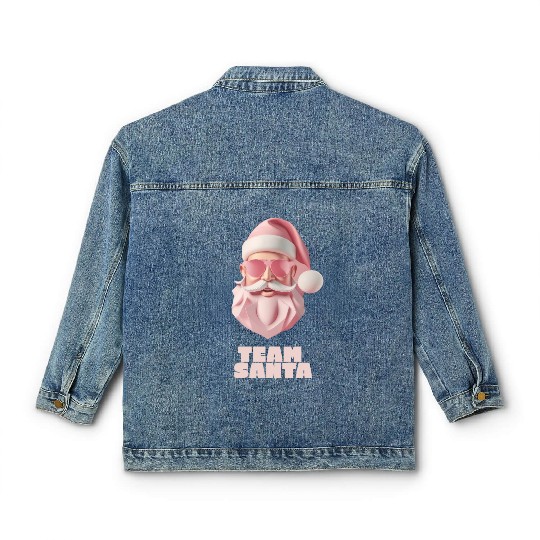 Team Santa Classic Women's Denim Jackets