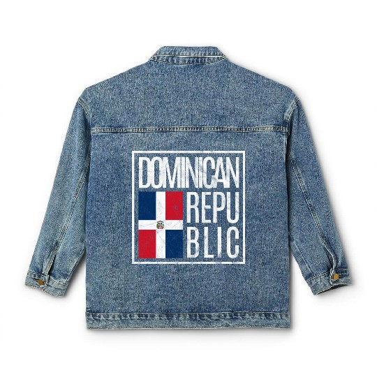 Dominican Republic Classic Women's Denim Jackets