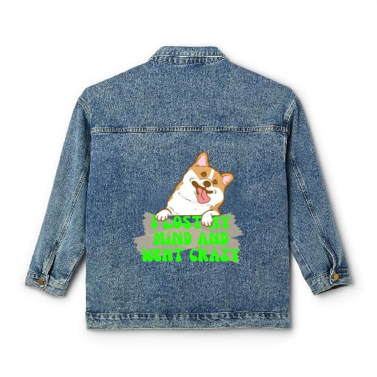 Best dog dad ever Classic Women's Denim Jackets
