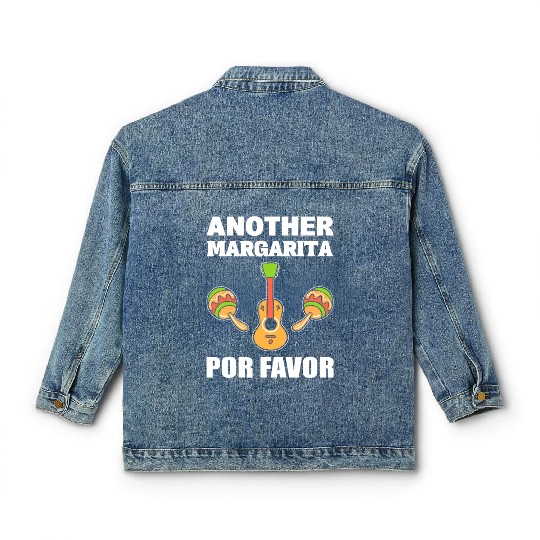 Margarita Por Favor Mexican Gift Classic Women's Denim Jackets