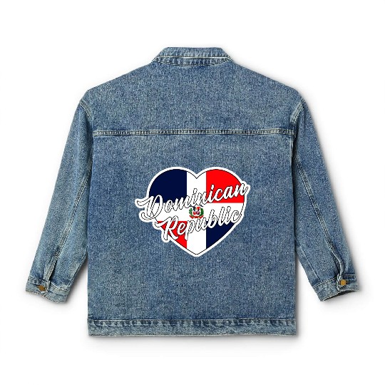 Dominican Republic Classic Women's Denim Jackets