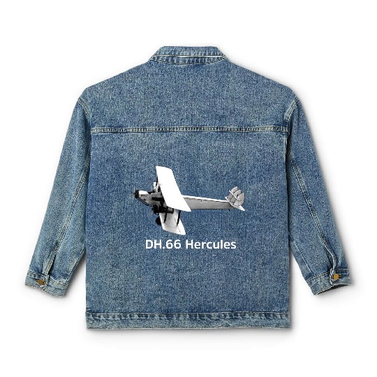 DH66 Hercules Aircraft Classic Women's Denim Jackets