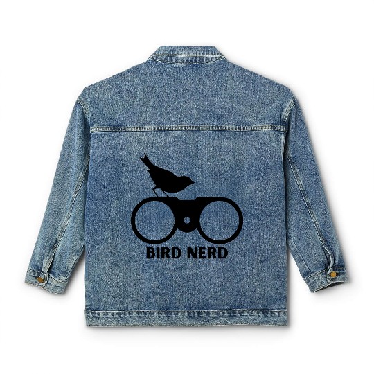 Bird Nerd Classic Women's Denim Jackets