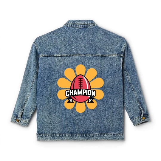 Fantasy Football Champion Classic Women's Denim Jackets