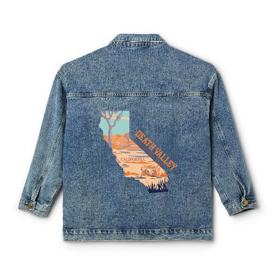 DEATH VALLEY NATIONAL PARK Classic Women's Denim Jackets