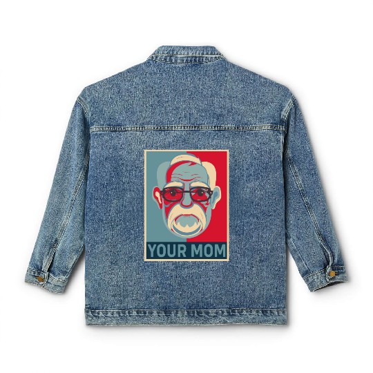 Funny Sigmund Freud Psychology Psychologist Classic Women's Denim Jackets