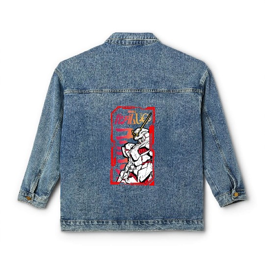 Gundam unicorn Classic Women's Denim Jackets