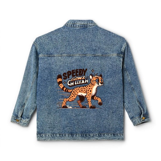 Cheetah: Speedy GonzCheetah Classic Women's Denim Jackets