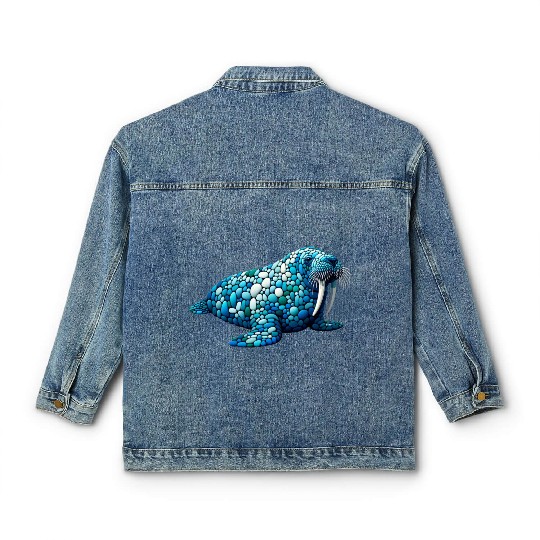 Serene Seas Walrus Classic Women's Denim Jackets