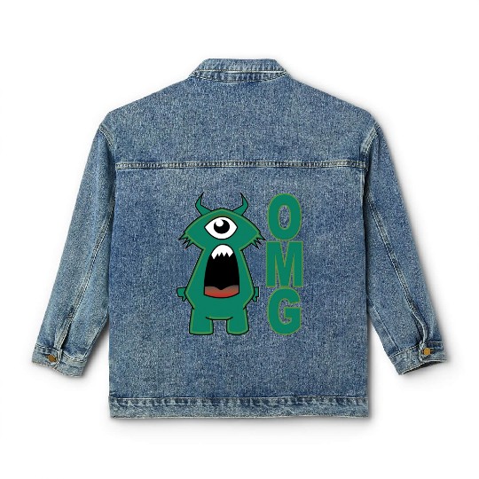 OMG Monster Classic Women's Denim Jackets
