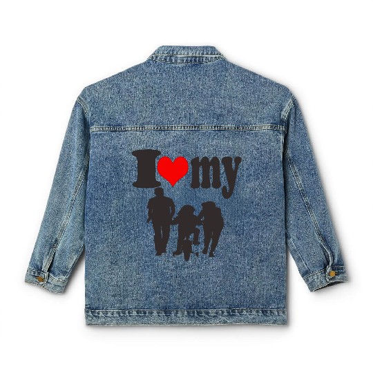 Family love Classic Women's Denim Jackets
