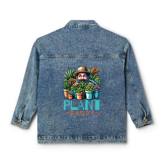 Plant Daddy Classic Women's Denim Jackets