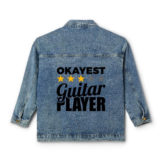 Average Guitar Player Classic Women's Denim Jackets