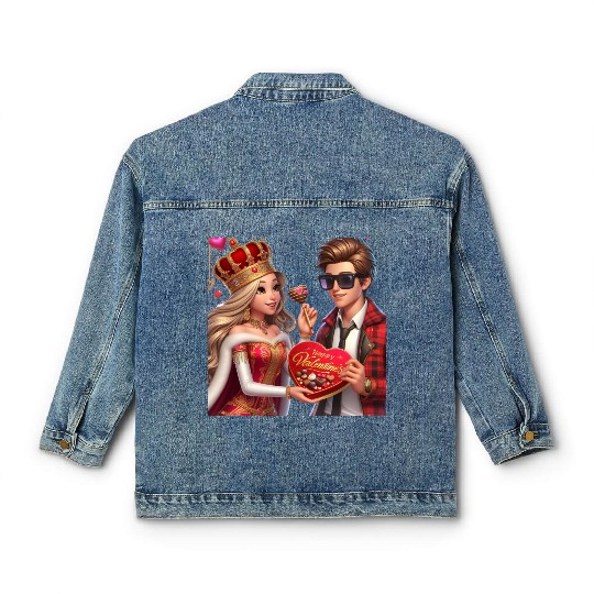 Valentines collection 2024 Princess Classic Women's Denim Jackets