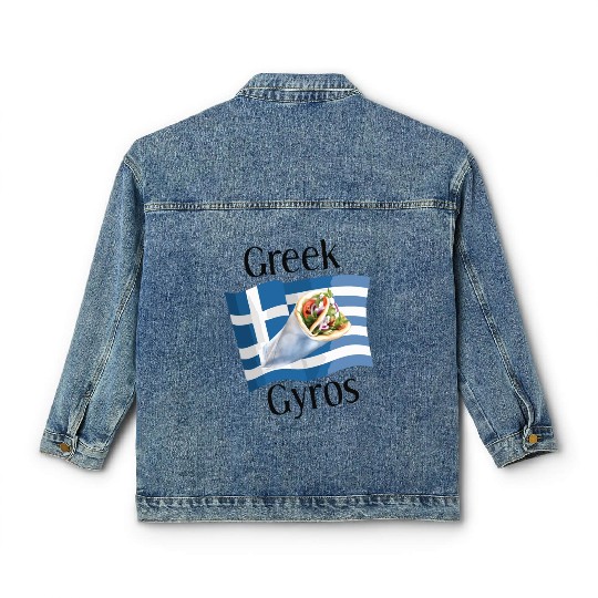 Greek Gyros Classic Women's Denim Jackets