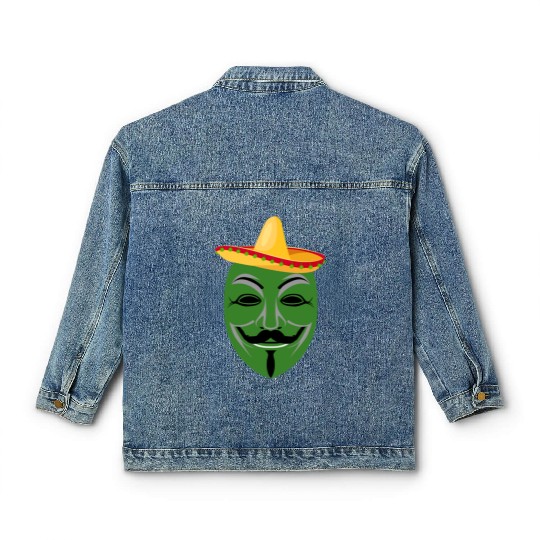 for green Classic Women's Denim Jackets